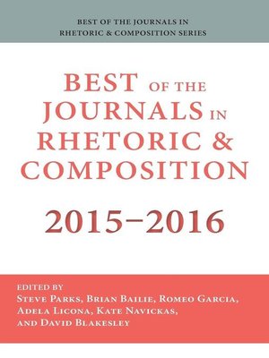 cover image of Best of the Journals in Rhetoric and Composition 2015-2016